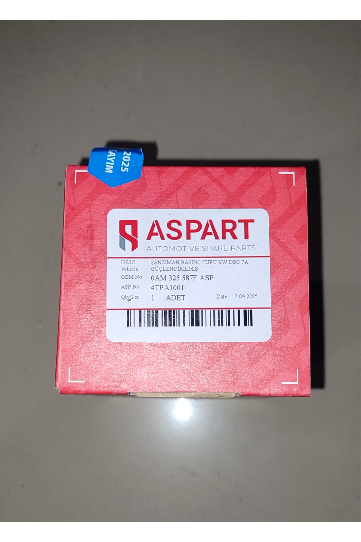 0AM325587F Güçlendirilmiş DSG şanzıman basınç tüpü DSG 7A - Görsel 3