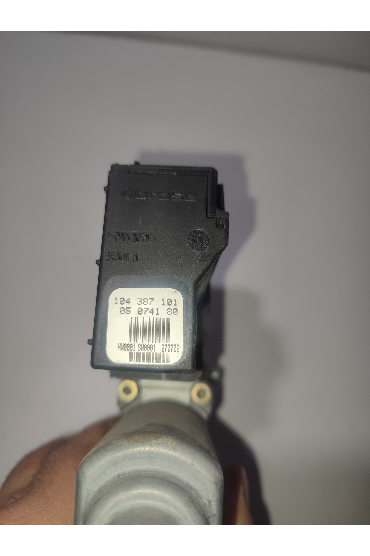 6Q0959811A 104387101 05074180 cam motoru sol seat - Görsel 2