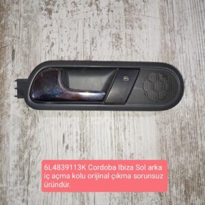 Cordoba Sol Arka kapı kolu İbiza Sol arka kapı kolu 6L4839113