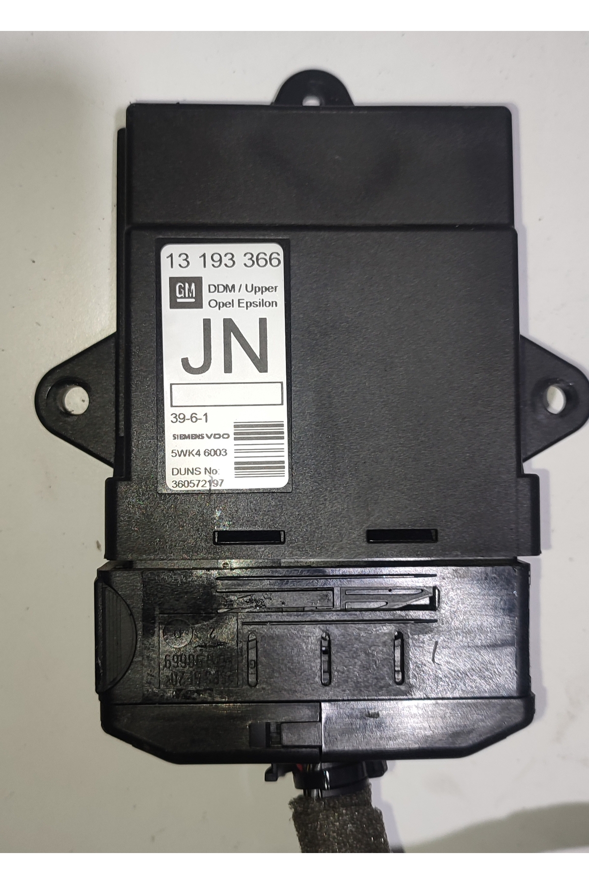 Vectra C sol ön kapı kilit tesisatı GM 13193366 Vectra C sol ön kapı elektrik tesisatı 13203695 - Görsel 2
