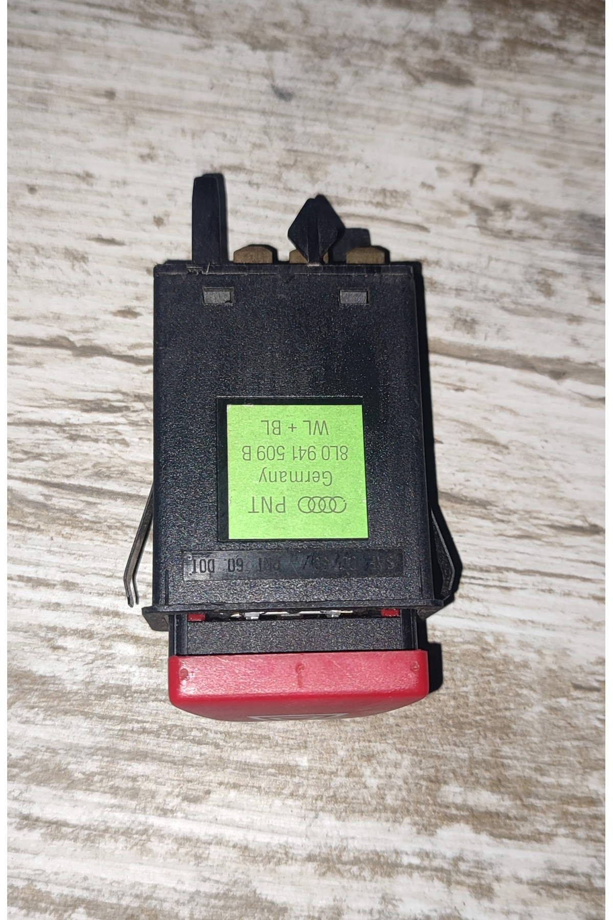 A3 dörtlü tuşu 8L0941509B oem sorunsuz - Görsel 2