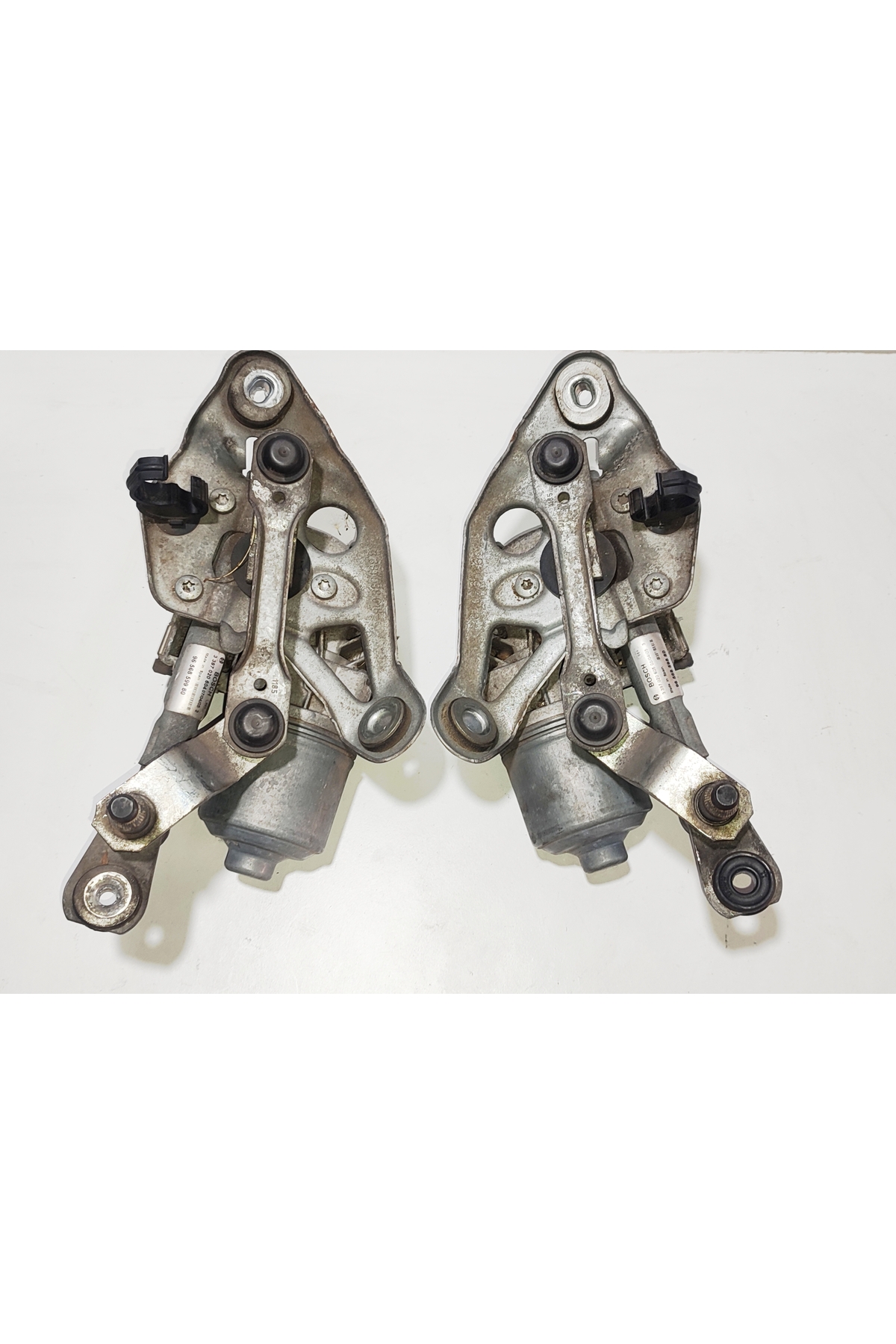 1137328136 1137328135 9656859880 9656859980 407 silecek motoru ön sağ sol - Görsel 3