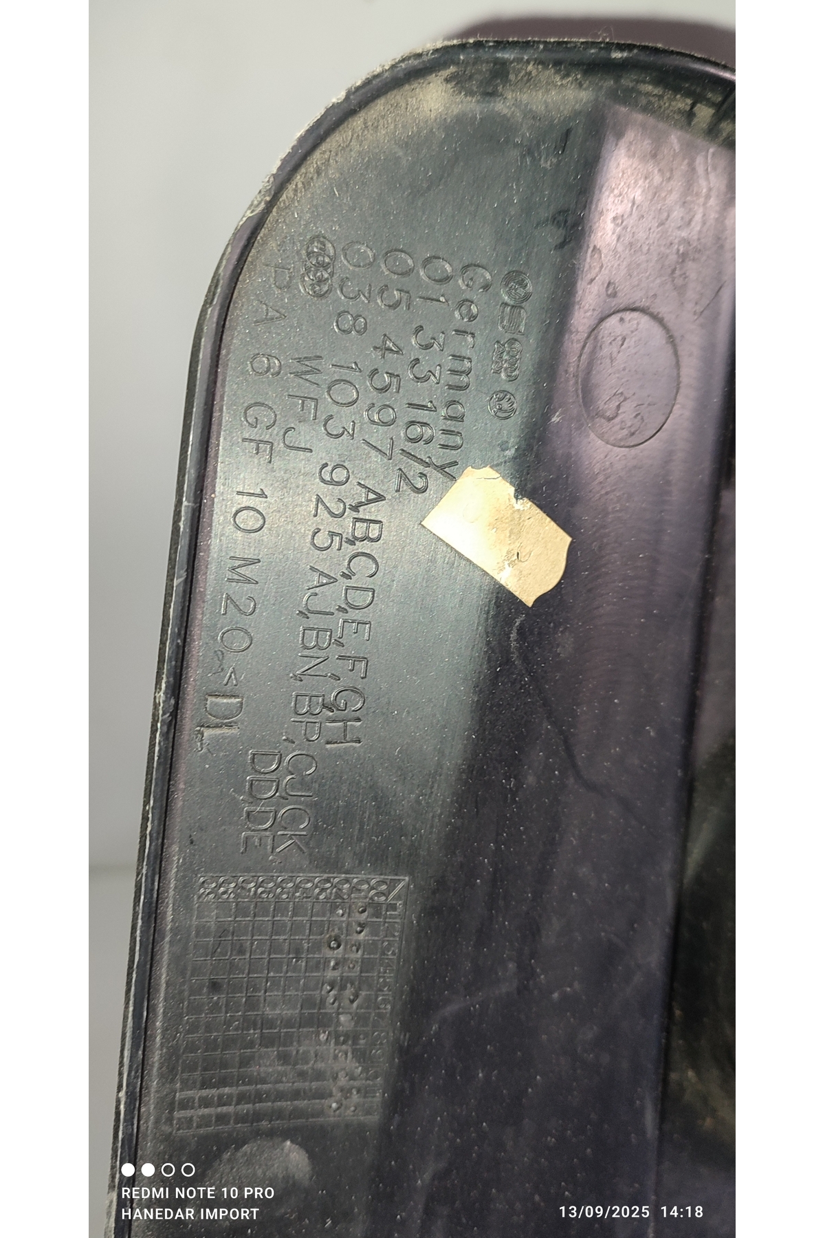 Motor kapağı 1.9 TDI 013316/2 054597 038103925 Golf 4 1.9 TDI Dizel Motor Kapağı Bora Motor Kapağı - Görsel 3