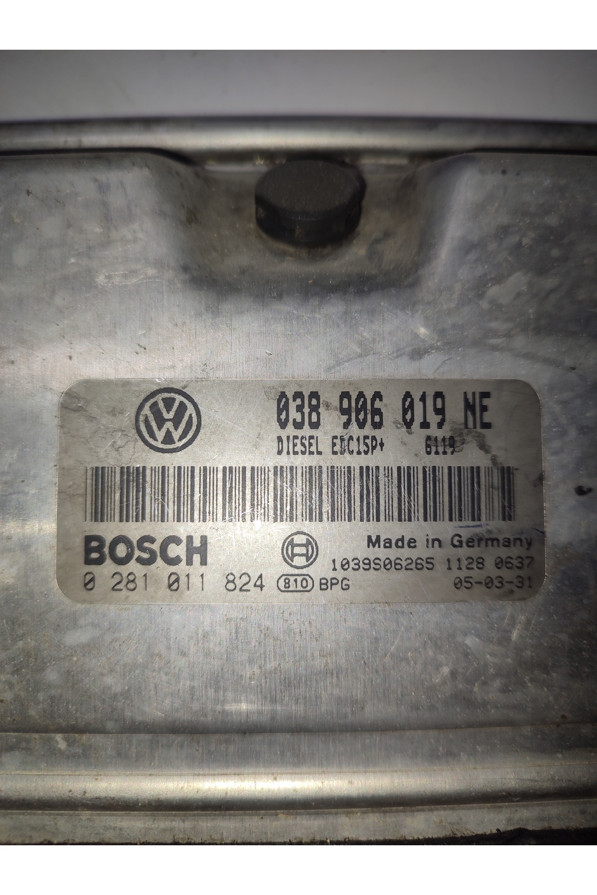 038906019NE 038 906 019 NE Motor Beyni 1.9 Dizel İbiza Leon Bora Golf Passat - Görsel 2