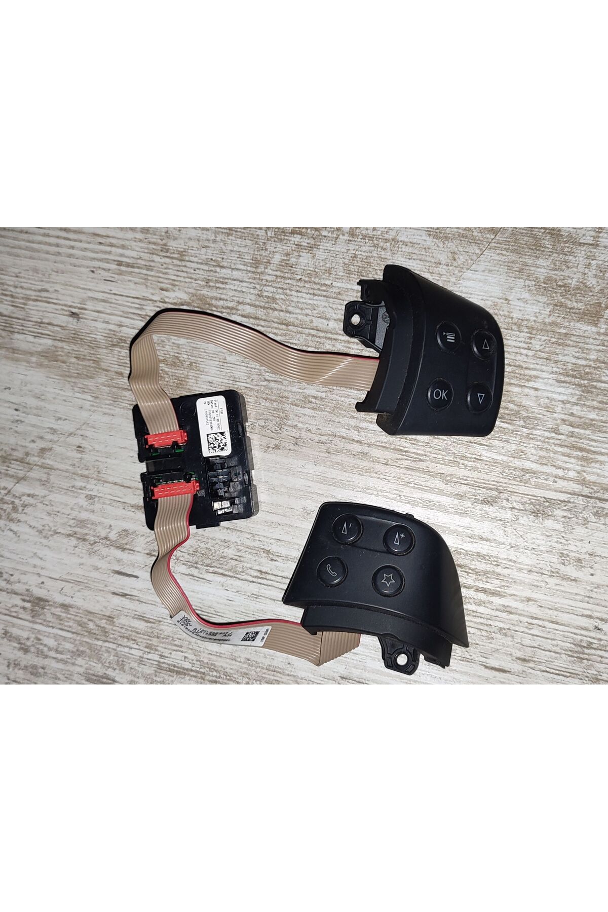 Passat B6 Direksiyon tuşu Golf Jetta direksiyon tuşu 1K0959537J 1K0959538F - Görsel 3