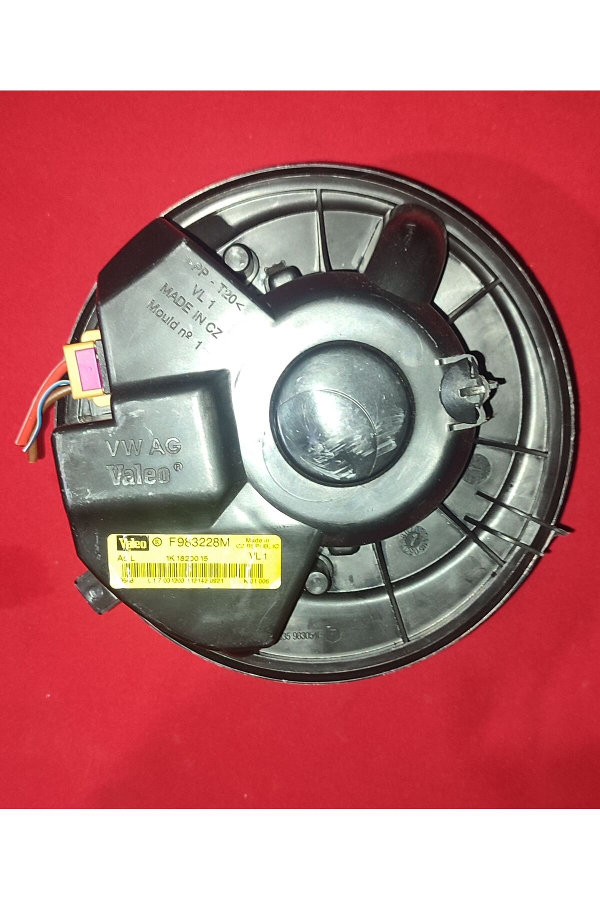 Isıtıcı Fan Üfleyici Motoru 1K1820015 F983228M VW Audi Seat Skoda Valeo