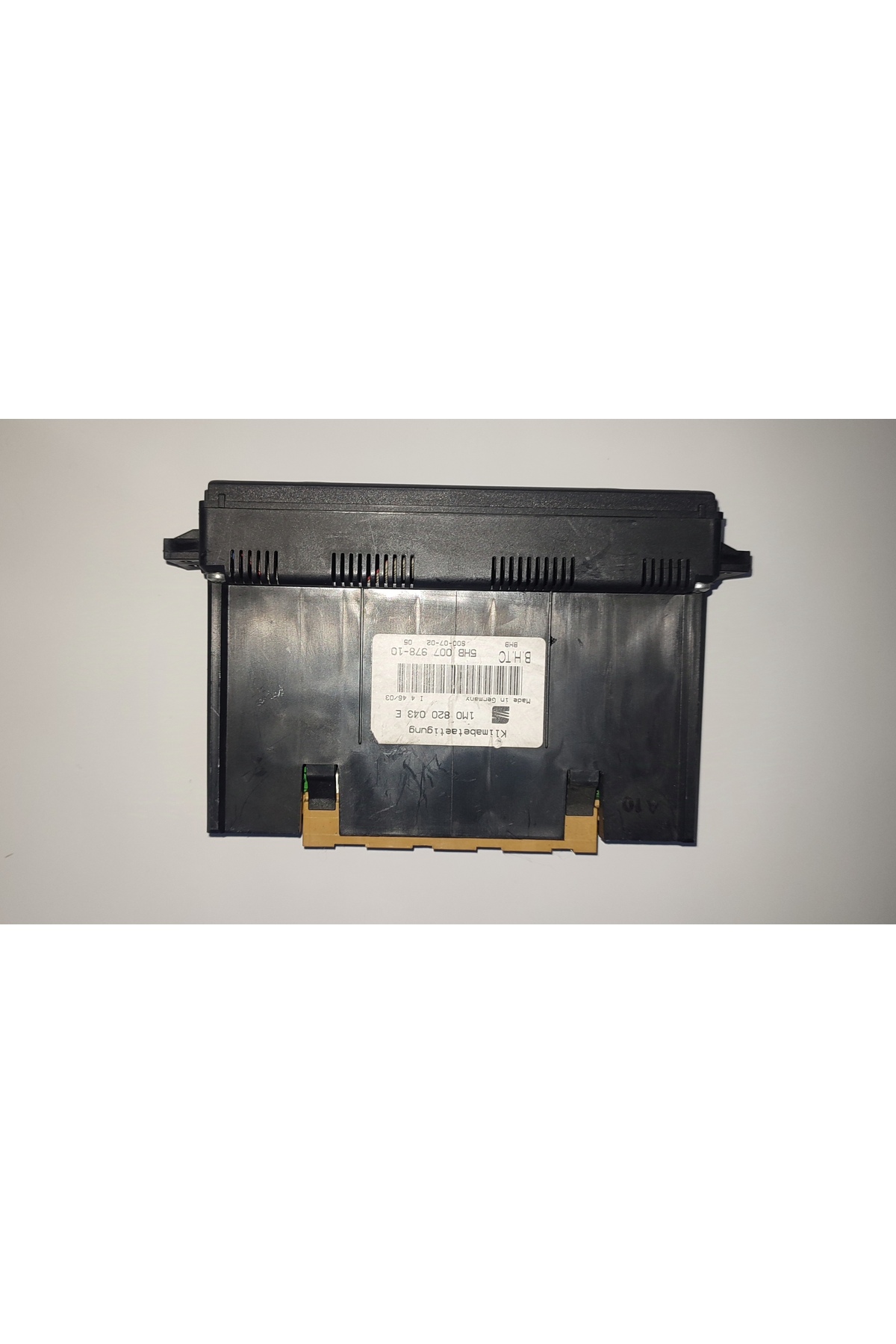 Toledo Klima Paneli Dijital Leon Mk1 Klima Paneli Dijital 1M0820043 - Görsel 3