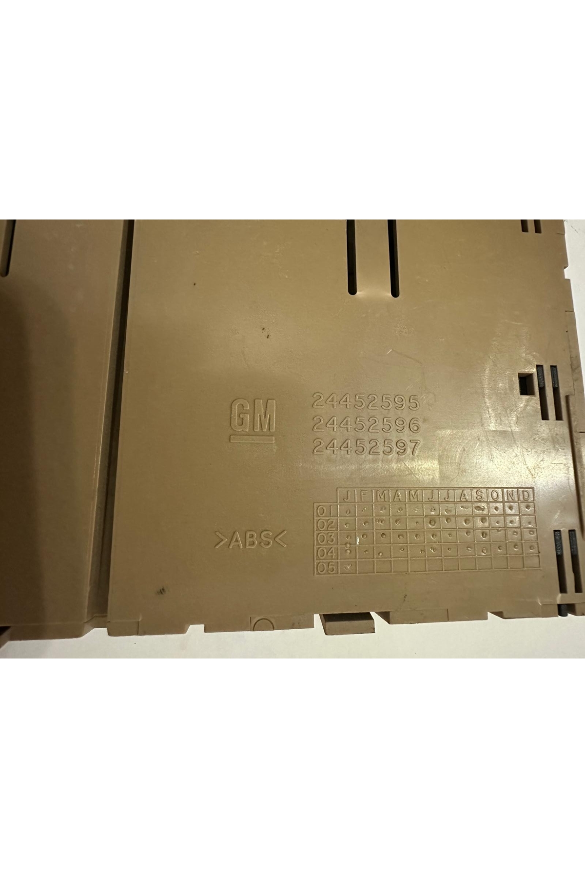 Vectra C bardaklık Vectra C arka bardaklık GM 24452595 GM 24452596 24452597 - Görsel 3
