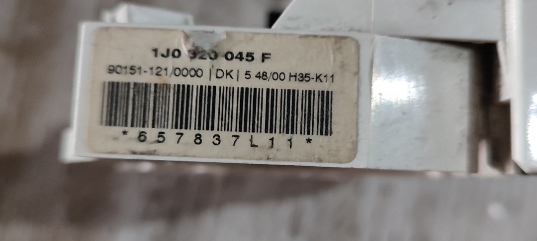 Volkswagen Golf 1J0920045 Klima Kontrol Paneli Çıkma Orijinal - Görsel 3